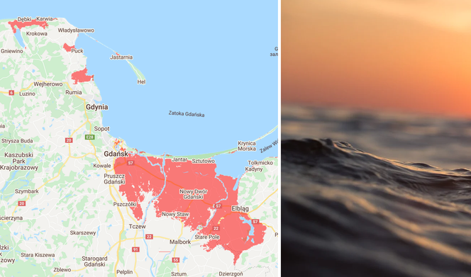 Wielka woda ZALEJE Gdańsk? TE MAPY nie kłamią! POWAŻNE OSTRZEŻENIE