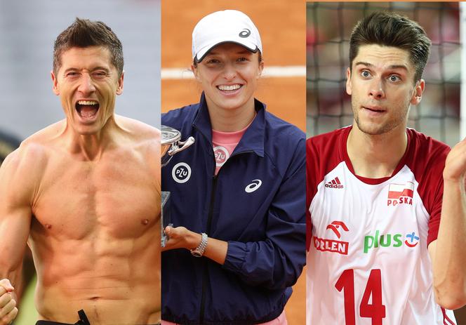 Robert Lewandowski, Iga Świątek, Aleksander Śliwka