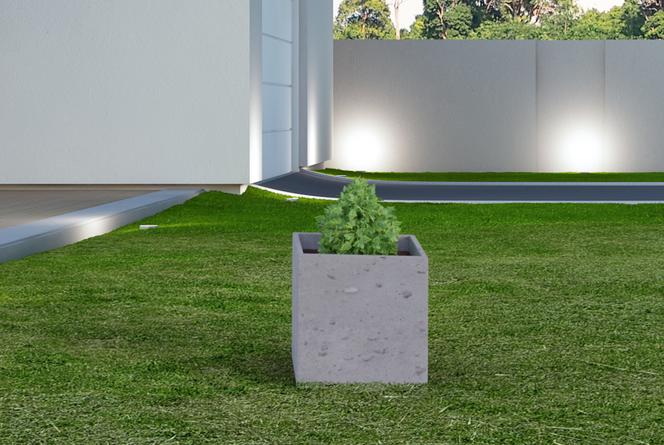 Donice z betonu architektonicznego