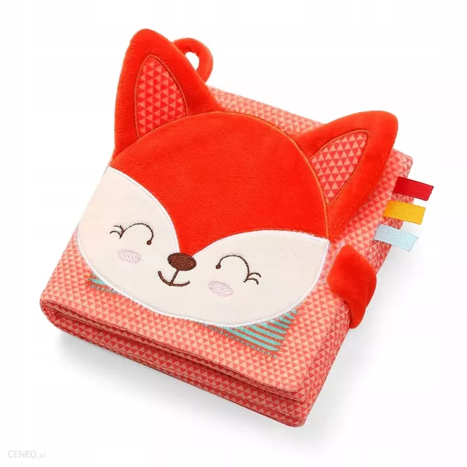 BabyOno Książeczka Sensoryczna Fox Vincent