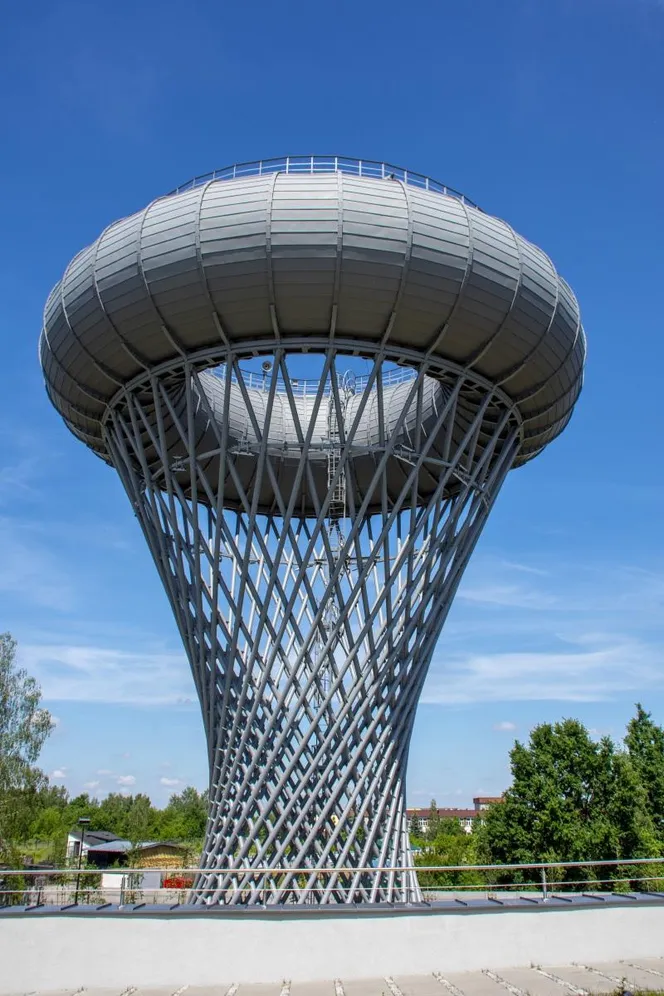 Wieża ciśnień w Parku Nauki Torus w Ciechanowie muratorplus pl