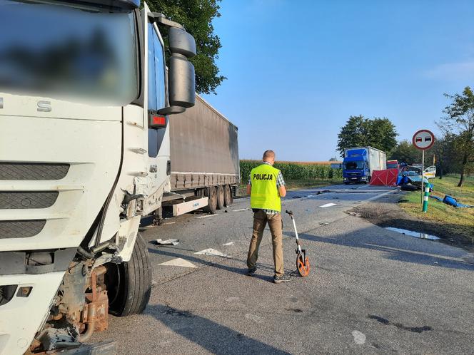 Śmiertelny wypadek na DK 8