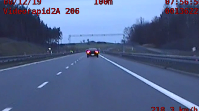 Pirat drogowy na s3. Pędził ponad 200 km/h!