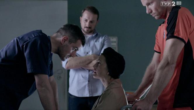 Echo serca 2 sezon odc. 21. Magda (Kamilla Baar-Kochańska), Jan (Antoni Pawlicki)