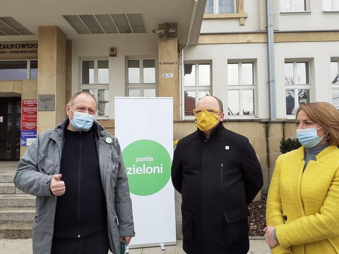 Konferencja Partii Zieloni oraz Polska 2050