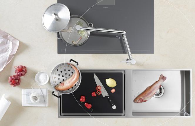 Bateria kuchenna Pivot Dornbracht