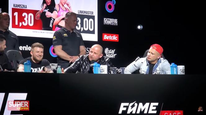 Potężne dymy przed FAME MMA 10