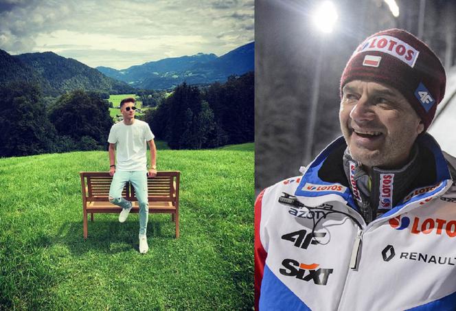 Simon Spiwok i Stefan Horngacher