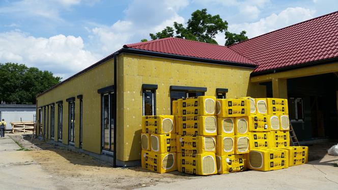 Ocieplenie domu produktami Isover/Weber