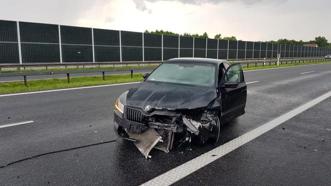 Wypadek autostrada