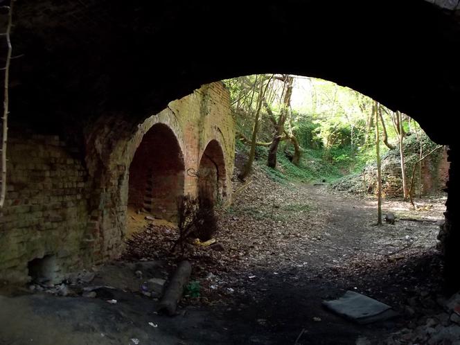 Dawny fort na Cmentarzu Centralnym w Szczecinie