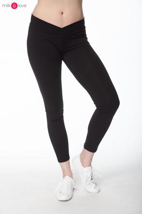 Legginsy z wycieciem na brzuch