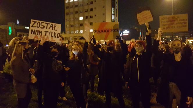 Protest w centrum Bydgoszczy