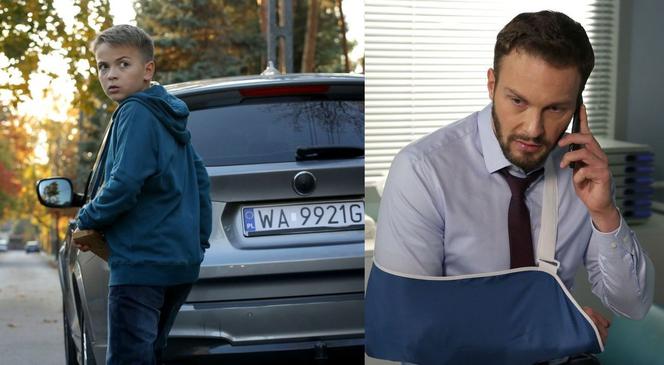 M jak miłość, odcinek 1498: Wojtek spowoduje wypadek Leszka! Przebije opony w aucie kochanka Joasi - ZDJĘCIA
