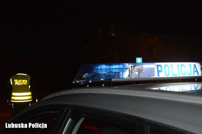 policja nocą