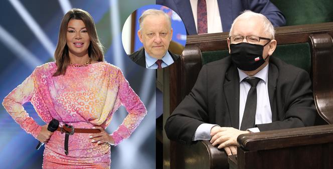 Edyta Górniak Jarosław Kaczyński Boleslaw Piecha