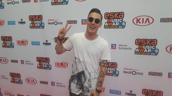 Tom Swoon na ESKA Music Awards 2017