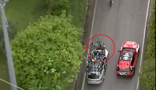 Wypadek na 6. etapie Giro