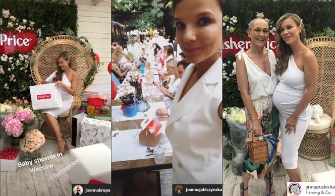 Joanna Krupa - baby shower