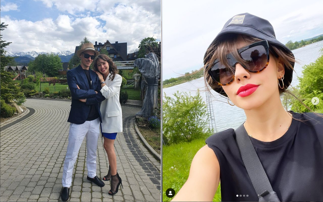 Marcelina Ziętek i Piotr Żyła
