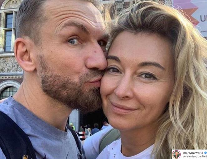Martyna Wojciechowska i Przemysław Kossakowski