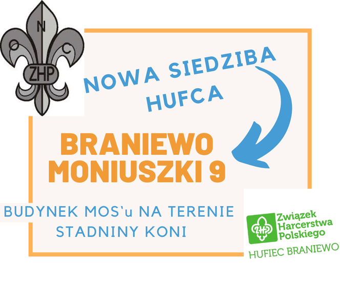 Przeprowadzka harcerzy