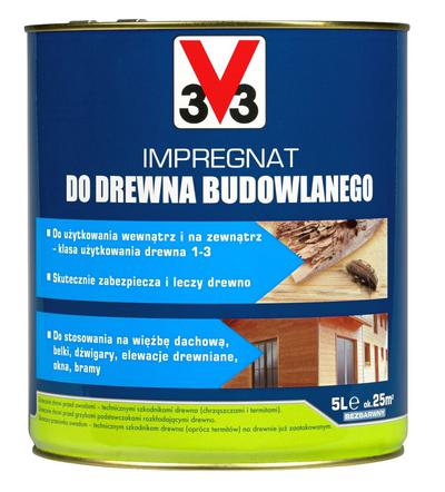 Impregnat do drewna budowlanego