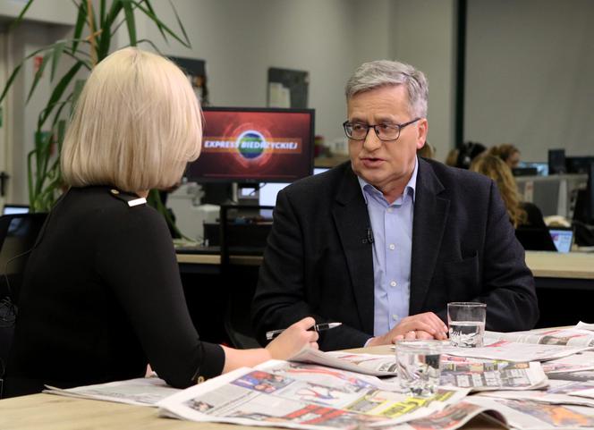 Bronisław Komorowski gościem Expressu Biedrzyckiej