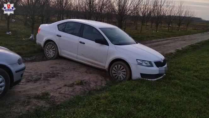 Skradziona Skoda Octavia została porzucona