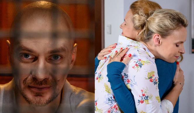 Klan. Ola (Kaja Paschalska), Agnieszka (Paulina Holtz), Rafał (Marcin Kwaśny)