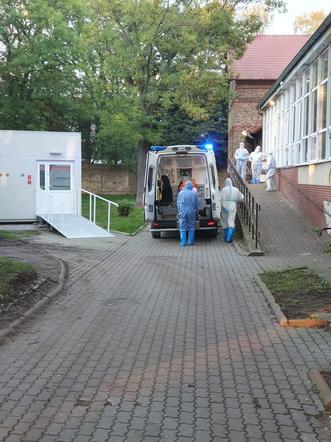 Pensjonariusze z DPS dla Kombatantów w Zielonej Górze byli ewakuowani nawet w nocy