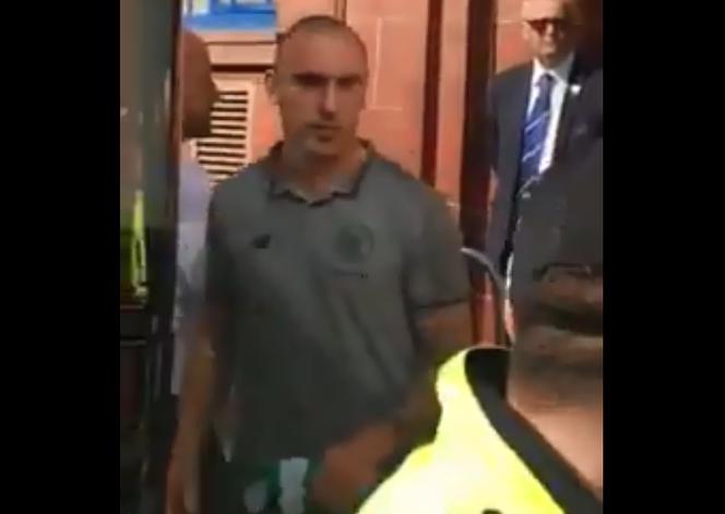 Scott Brown zaatakowany przez kibica Rangersów