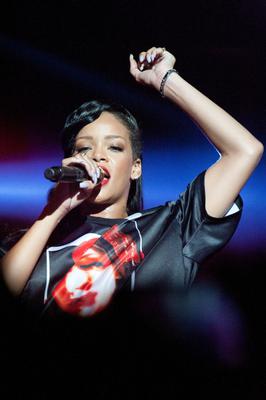 Rihanna na koncercie