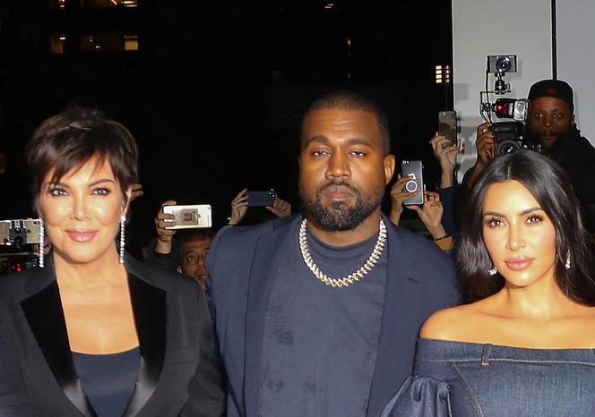 Kim Kardashian, Kris Jenner, Kanye West