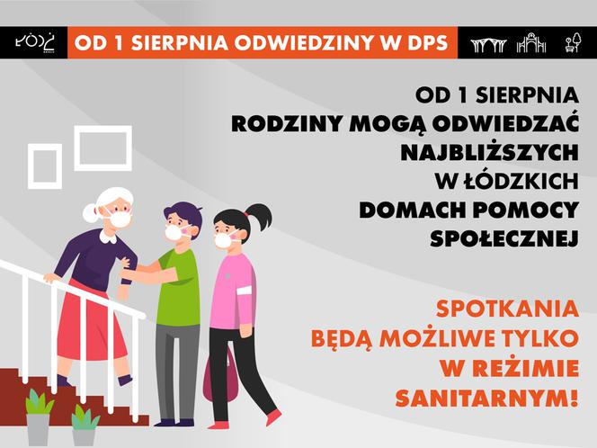 Łódzkie DPS otwarte dla rodzin