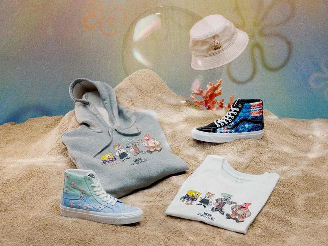 Vans i Nickelodeon łączą siły w najnowszej kolekcji obuwia, odzieży i akcesoriów z motywami ze świata SpongeBoba Kanciastoportego