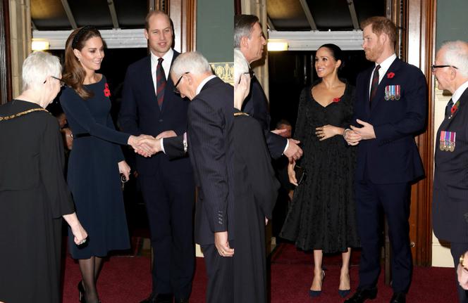 Kate Middleton i książę William, Meghan Markle i książę Harry