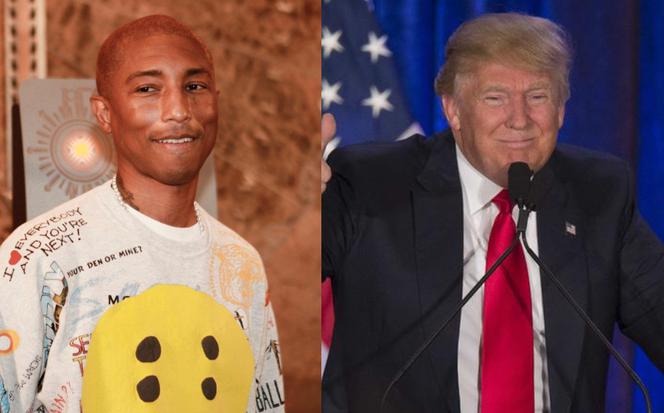 Pharrell Williams i Donald Trump
