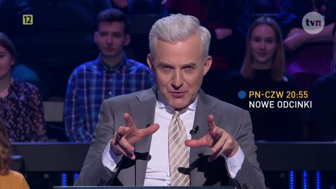 Hubert Urbański w Milionerach 2020