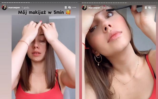 Marcelina Ziętek bez makijażu