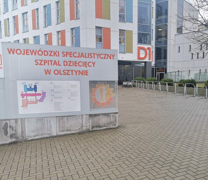 szpital dziecięcy w Olsztynie