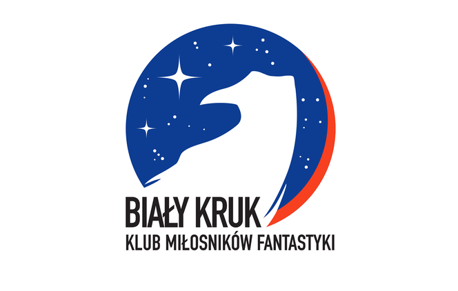 Logo Stowarzyszenia Klub Miłośników Fantastyki Biały Kruk