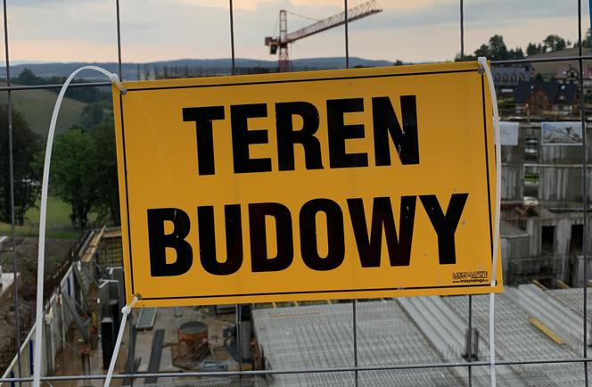 Teren budowy plac budowa