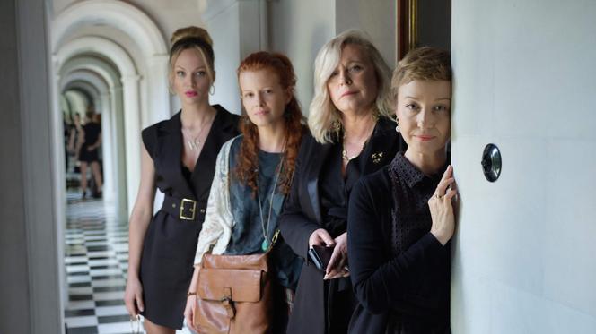 Królestwo kobiet. Wera (Aleksandra Adamska), Olga (Karolina Gruszka), Gabi (Gabriela Muskała), Ineza (Krystyna Janda)