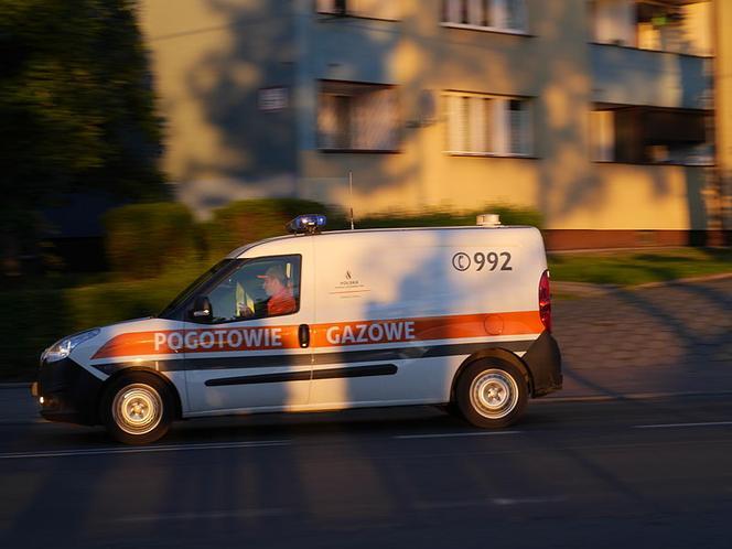 Łomża. WYBUCH gazu w bloku przy ulicy Żeromskiego. Jedna osoba poparzona