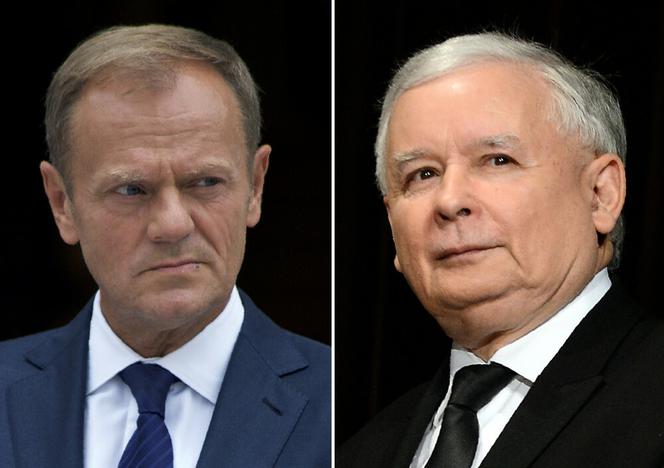 Kaczyński ucieka Tuskowi