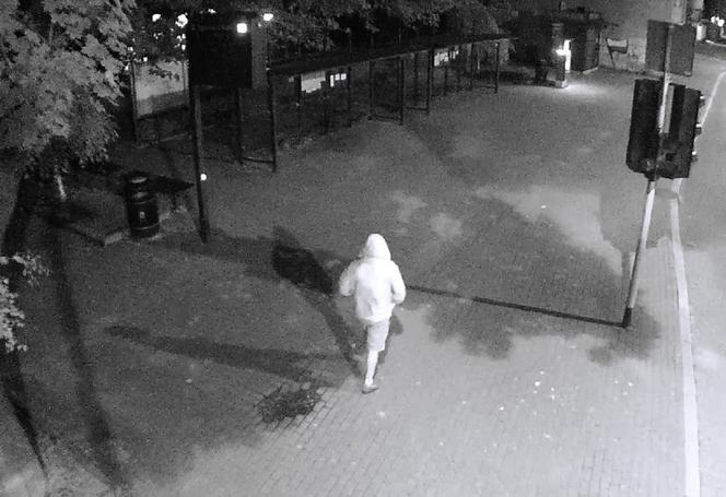 Pseudograffiti na kilku kamienicach w Oświęcimiu. Chuligan usłyszał zarzuty