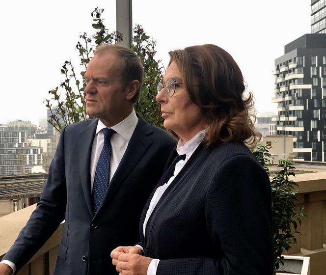 Donald Tusk, Małgorzata Kidawa-Błońska
