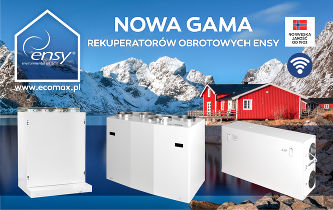 Rekuperacja Ensy Ecomax