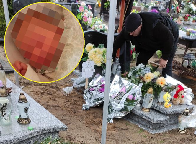 Zakatowana Zuzia jest już wśród aniołków. Widok maleńkiej urny łamie serce. Zapis relacji